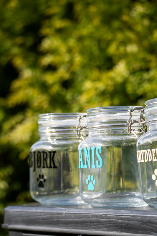 Lufttett glassbeholder til NW duft - KrydderNellik